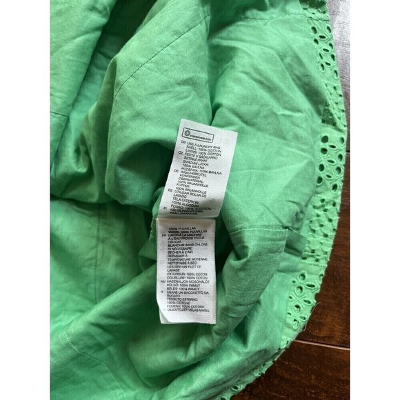 Stockholm Atelier Other Story’s NWT Green Button Down Tie Back Summer Dress Sz 6 - Picture 5 of 8